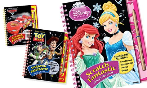 Disney Scratch-Off Activity Book | Groupon Goods