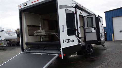 2014 Keystone RV FUZION 301 TOY HAULER at HolmanRV.com - YouTube