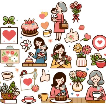 Mother S Day Clip Art PNG, Vector, PSD, and Clipart With Transparent Background for Free ...