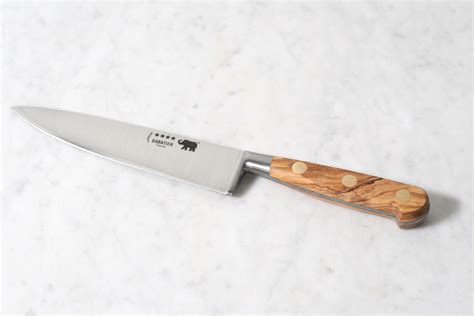 Sabatier 6" Chef's Knife Carbon Steel with Olivewood Handle – Flotsam ...