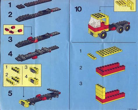 Free Lego Truck Instructions - bandalargagiovani