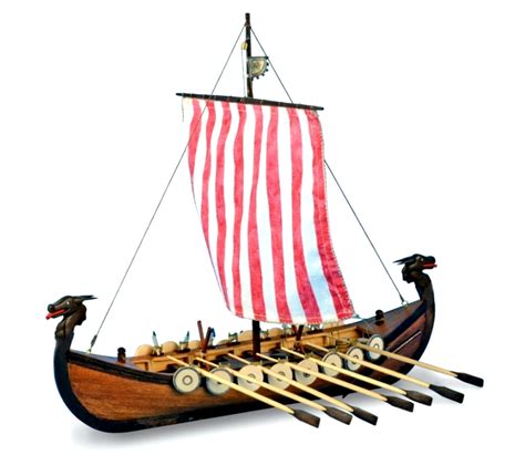 1:75 New Viking - Wooden Model Ship Kit