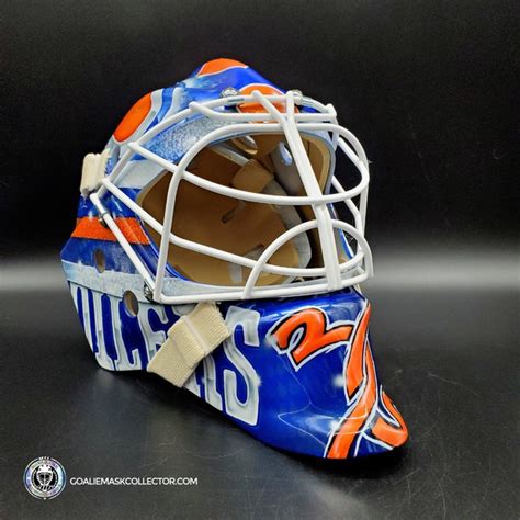 Jack Campbell Signed Goalie Mask Edmonton 2023 Signature Edition Autog ...