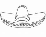Amazing Sombrero Coloring Page  Free Printable Pages For Kids sketch template