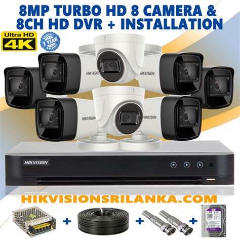 Hikvision Turbo HD 8.3mp CCTV 8 Cameras Package With 8ch 4K DVR System - Energy CCTV - Buy ...