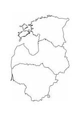 Dibujo De Mapa Mudo La Península Ibérica Con Países Para Colorear  sketch template