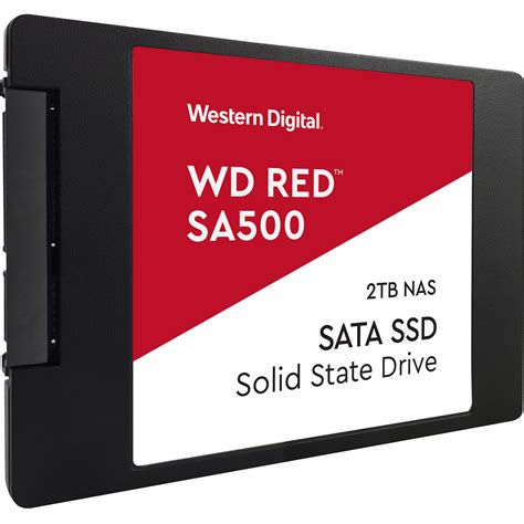 WD 2TB Red SA500 SATA III 2.5" Internal NAS SSD WDS200T1R0A B&H