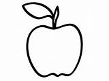 Free Printable Apple Coloring Pages For Kids sketch template