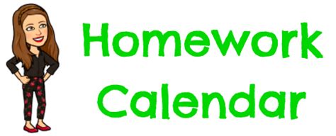 Homework Google Calendar – Ginger McGurl – Frank J. Dugan Elementary School