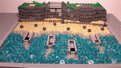 Lego WW2 Microscale D-Day moc - YouTube