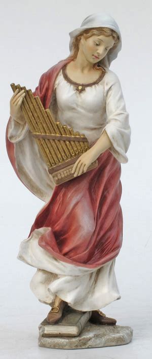 8.5" St. Cecilia Statue - Holy Family Books & Gifts