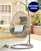 Hanging Egg Chair And Cover - ALDI UK