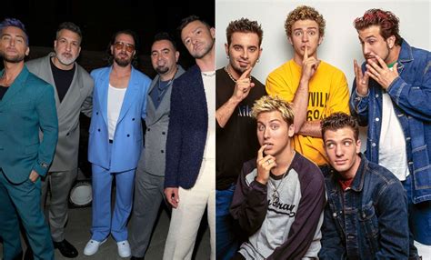 NSYNC takes a hilarious trip down memory lane by recreating iconic 2001 ...