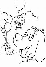 Clifford The Big Red Dog Coloring Pages sketch template