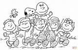 Peanuts Characters Coloring Pages sketch template