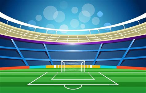 Football Stadium Background 3310016 Vector Art at Vecteezy