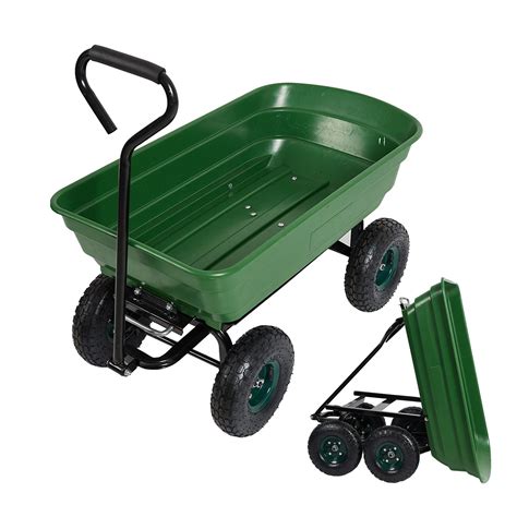 #Recomeneded Karmas Product Garden Dump Utility Wagon Cart-550 LB Weight Capacity ...