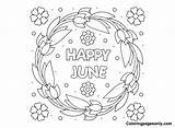 June Coloring Pages Printable For Free Download sketch template