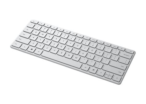 Microsoft Designer Compact - keyboard - English - glacier - 21Y-00031 - Keyboards & Mice - CDW.com