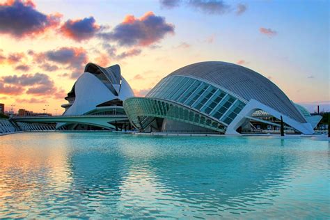Sunset in the City of Arts and Sciences, Valencia, Spain | Flickr