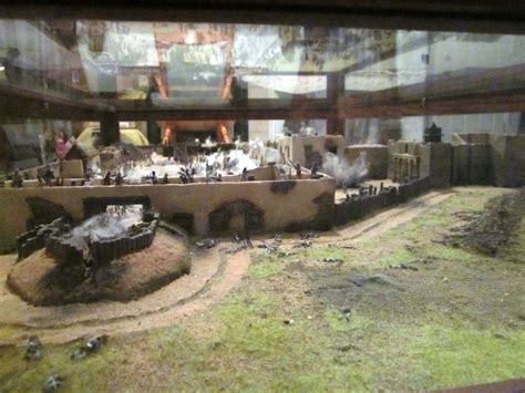 Tides of War: Paint Bench: 15mm Battle of the Alamo Diorama Revisted