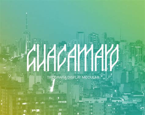 Guacamayo Font | FontPicks - download free fonts