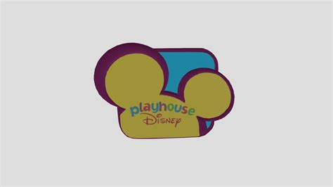 Playhouse Disney Logo (2010) - Download Free 3D model by martaveusjackson14 [d97cb6d] - Sketchfab