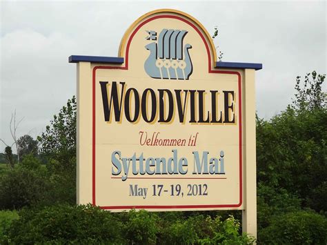 Geographically Yours Welcome: Woodville, Wisconsin