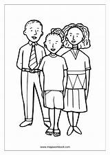 String Family Coloring Sheet Pages sketch template