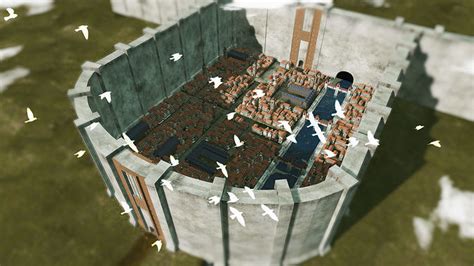 City Attack Of Titan - The wall Maria 3D model | CGTrader