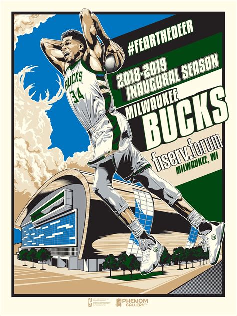 The Blot Says...: Milwaukee Bucks Fiserv Forum Inaugural Season Screen ...