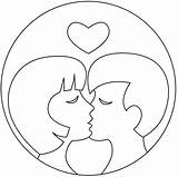 Kiss coloring page  ColouringPages sketch template