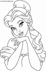 Belle Disney Princess Coloring Pages At GetDrawings  Free Download sketch template