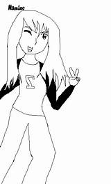 Namine Coloring Page By TotalDeidarFangirl On DeviantArt sketch template