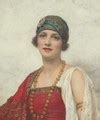 An Egyptian Beauty - William Clarke Wontner - WikiGallery.org, the largest gallery in the world
