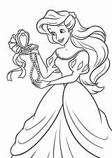Free Printable Little Mermaid Coloring Pages sketch template