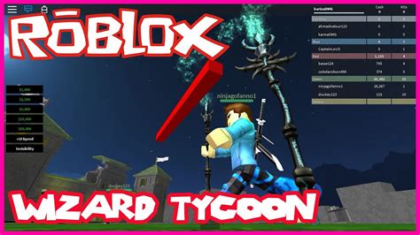 Let's Play Roblox Wizard Tycoon - YouTube