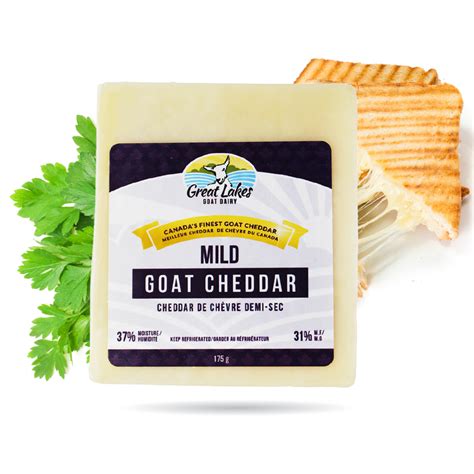 Mild Cheddar Goat Cheese | Pure Goat Milk | Great Lake Goat Dairy – Great Lakes Goat Dairy