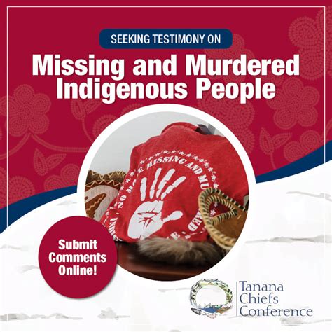 MMIP Testimony/Comments – Tanana Chiefs Conference