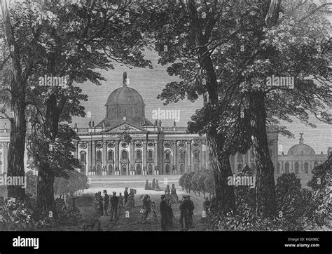 Potsdam palace, residence of the Crown Prince Of Germany & Prussia 1872. The Illustrated London ...