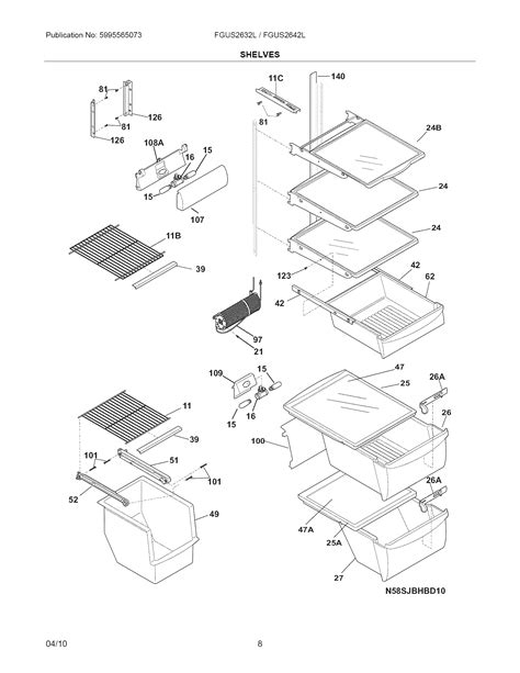 Frigidaire: Parts For A Frigidaire Refrigerator