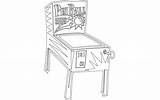 Pinball Machine Dxf  Free Download 3axisco sketch template