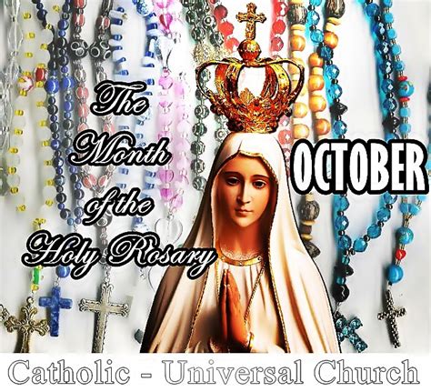 A Catholic Life: October: Month of the Holy Rosary