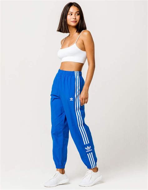 ADIDAS Lock Up Blue Womens Track Pants - BLUE | Tillys | Track pants ...