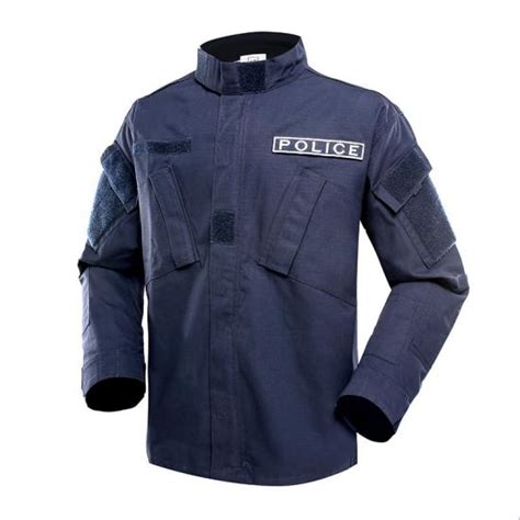 China Dark Blue Police Tactical Combat Security Uniform Manufacturer & Factory | Xinxingarmy.com