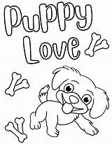 Puppy Dog Coloring Pages – SimplyColoringPages sketch template