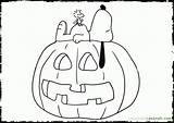 Snoopy Halloween Coloring Pictures Printable Pages sketch template