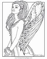 Realistic Angel Coloring Pages At GetColoringscom  Free Printable sketch template
