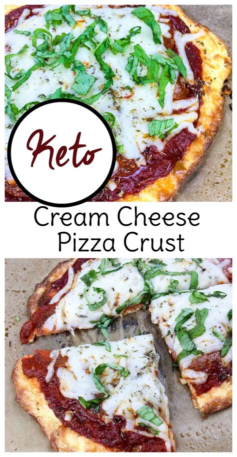 Keto Pizza Crust: Cream Cheese Pizza Crust Recipe