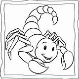 Scorpion Coloring Book  Easy And Fun Scorpions Pages For Kids sketch template